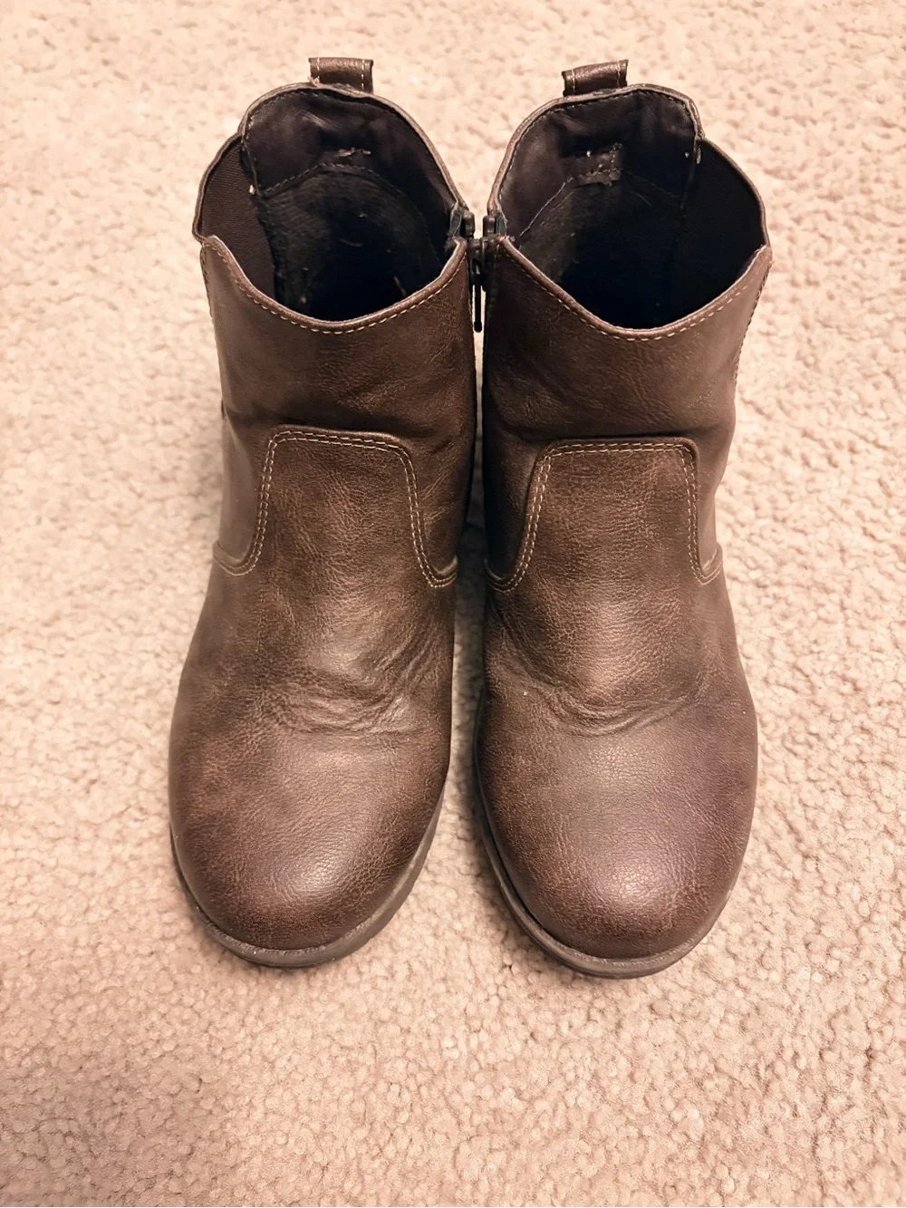 The Children's Place Brown Chelsea Boots for Kids
